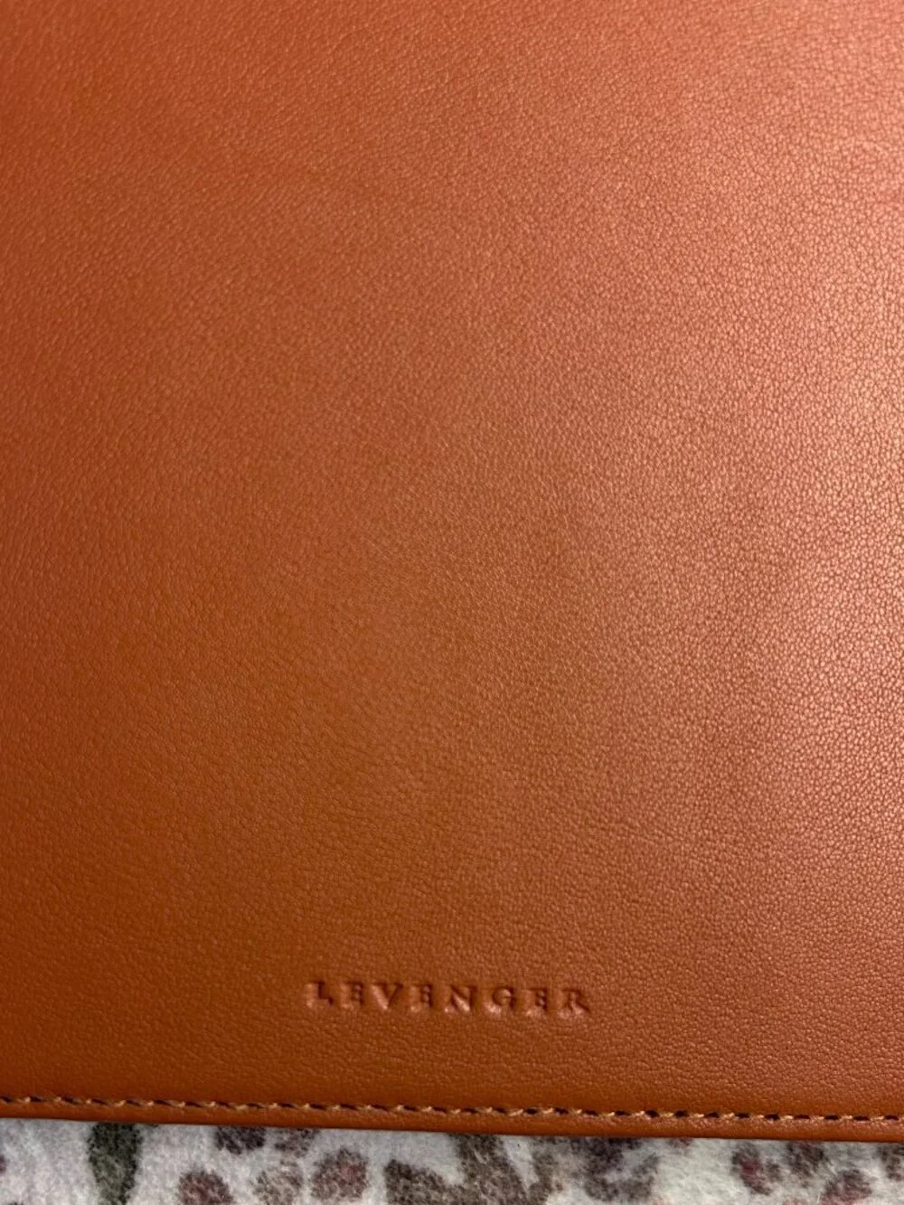Circa Leather Discbound Calendar, Planner, Notebook. Color: Saddle